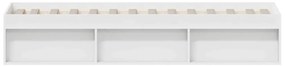 Estrutura de cama 100x200 cm branco