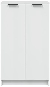 Sapateira 59x35x100 cm derivados de madeira branco brilhante