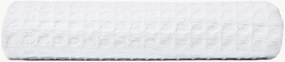 Toalha de rosto em algodão com textura favo de mel White