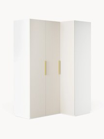 Roupeiro de canto modular Simone, L 165 cm, vários tamanhos