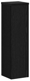 Suportes para Plantas 2 pçs Carvalho Preto 17 x 17 x 60 cm - Madeira P