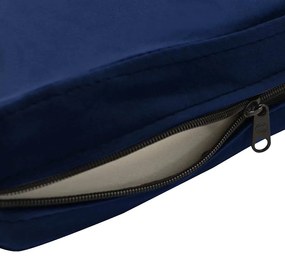 Sofá para cães 72x45x30 cm pelúcia azul