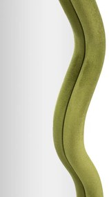 ESPELHO DE PAREDE TOD VELUDO VERDE 60X4X90 CM