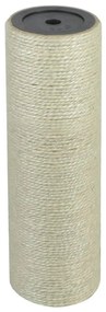 vidaXL Arranhador para gatos 8 x 25 cm 10 mm bege