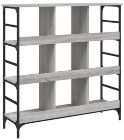 Aparador 102x32x103,5 cm derivados de madeira cinzento sonoma