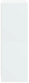 Armário alto c/ portas 68x37x109 cm derivados de madeira branco