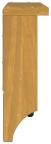 Cabide de parede SANDNES 45x12x35 cm Pinho de madeira maciça