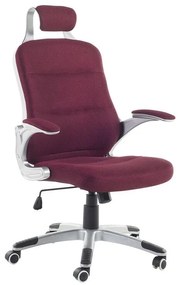 Cadeira de escritório ajustável vermelho PREMIER Beliani