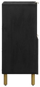 Aparador 80x33x75 cm derivados de madeira preto