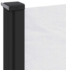 Toldo lateral retrátil 160x300 cm branco