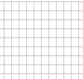 Cerca 10x1,5 m aço cinzento
