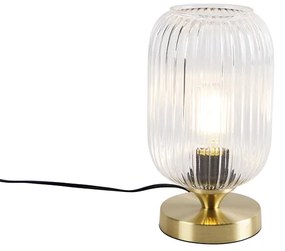Candeeiro de mesa Art Déco em latão - Banci Art Deco