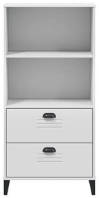 Estante VIKEN 60x35x123 cm derivados de madeira branco