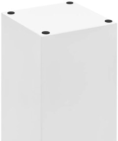 Suporte para guarda-chuvas pedras em aço branco