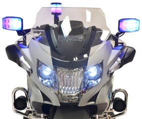 Mota elétrica para Crianças 12V BMW Policia Rodas de EVA