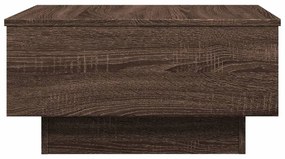 Mesa de centro 60x45x31 cm derivados madeira carvalho castanho