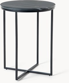 Mesa de apoio redonda em mármore Alys
