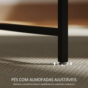 Secretária de Canto – Modelo Chamonix – 100x50x90 – Moderna – Branco