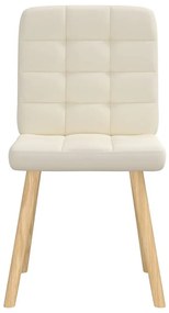 Cadeiras de jantar 2 pcs linho
