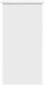 Secretária 80x40x75 cm derivados de madeira branco