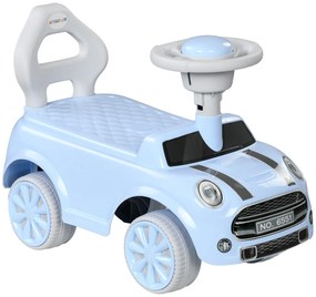 AIYAPLAY Carro Andador para Bebés de 18-36 Meses Carro Andador com Volante Buzina e Sistema Anti-Tombo 53x25x35 cm Azul Claro