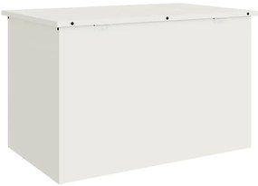 Caixa de Armazenamento Externa Branco 80 x 50.5 x 50 cm