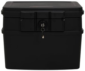 Cofre 44x37x34 cm preto