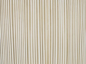 Vaso de flores creme 44 x 44 x 48 cm CHIOS Beliani