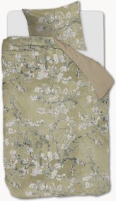 Conjunto de roupa de cama em veludo e algodão Fleur