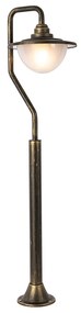 Lanterna de exterior clássica ouro antigo 100 cm IP44 - Bruges Clássico / Antigo