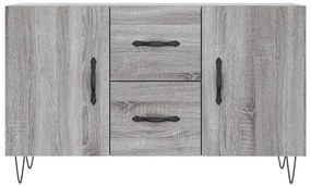 Aparador 100x36x60 cm derivados de madeira cinzento sonoma