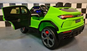 CARRO ELÉCTRICO PARA CRIANÇAS LAMBORGHINI URUS 12V VERDE