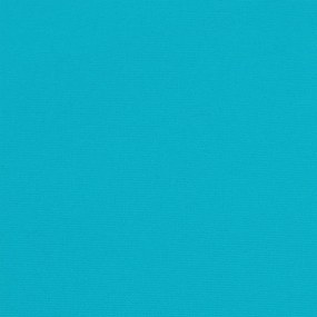 Almofadões de cadeira 4 pcs 50x50x7 cm tecido oxford turquesa