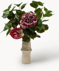 Ramo de flores artificiais Velvet Rouge