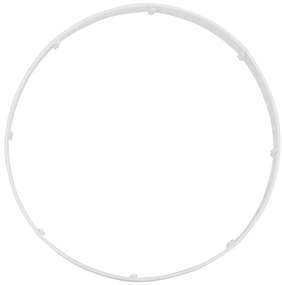 Saia para árvore de Natal Ø65x23 cm plástico branco
