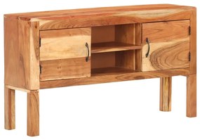 vidaXL Aparador 116x30x66 cm madeira de acácia maciça