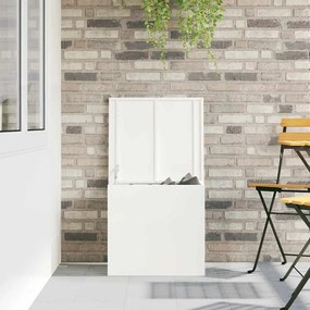 Caixa de Armazenamento Externa Branco 55 x 50.5 x 50 cm