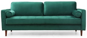 Sofá de 3 Lugares Rome – Verde – 215 cm x 90 cm x 70 cm