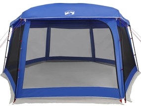 Tenda para piscina com mosca amovível e paredes de rede