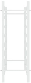 Garrafeira para 48 garrafas metal branco