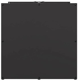 Suporte para lenha 40x40x40 cm aço laminado a frio preto