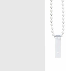 Estore de rolo para o duche 120x240 cm branco