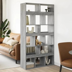 vidaXL divisória 100x33x187,5 cm derivados de madeira cinzento sonoma