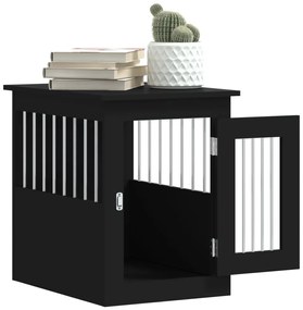 Móvel casota para cão 45x62x59 cm derivados de madeira preto