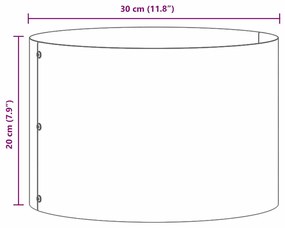 Vasos Cerâmicos Brancos Branco Cerâmica 30 cm de diâmetro