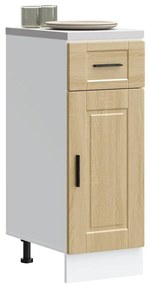 vidaXL Armário base de cozinha Porto derivados madeira carvalho sonoma