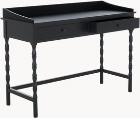 Secretária em madeira de bayur Astaroth