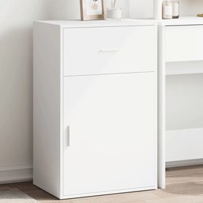 Armário de arrumação 56,5x39x90 cm derivados de madeira branco