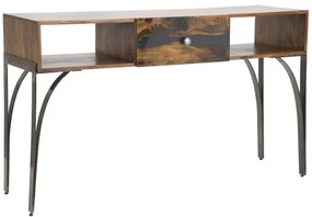 CONSOLA MUSTANG CM 130X40X80 (MADEIRA NILOTICA ACÁCIA)