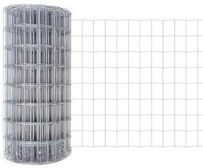 Cerca Euro 0,8x25 m Aço Galvanizado